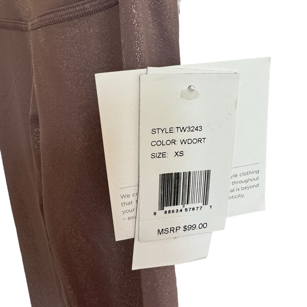 Beyond Yoga Mauve Metallic Leggings - Picture 9 of 12
